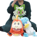 Japan Pokemon Potehug Cushion Plush Toy - Sprigatito - 4