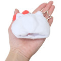 Japan Sanrio Fluffy Keychain - Hello Kitty : Costume Head - 2