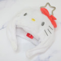 Japan Sanrio Fluffy Keychain - Hello Kitty : Costume Head - 3