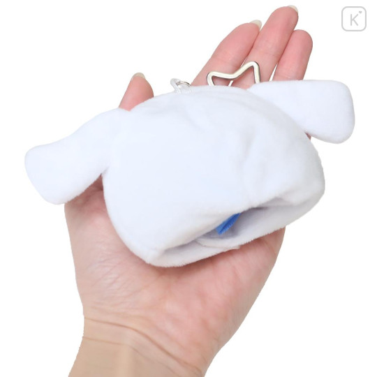 Japan Sanrio Fluffy Keychain - Cinnamoroll : Costume Head - 2