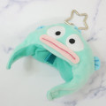 Japan Sanrio Fluffy Keychain - Hangyodon : Costume Head - 3