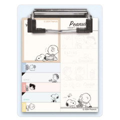 Japan Peanuts Sticky Notes Memo with Binder - Snoopy & Kids