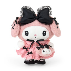 Japan Sanrio Original Plush Toy Set - My Melody : Midnight Melokuro Special