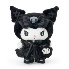 Japan Sanrio Original Plush Toy Set - Kuromi : Midnight Melokuro Special