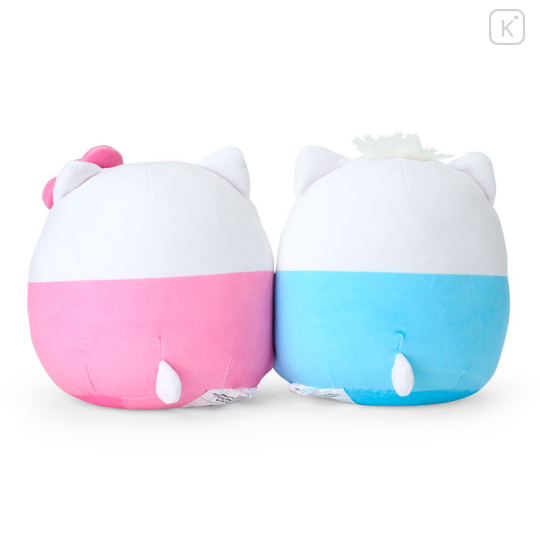 Japan Sanrio Original Pair Mini Cushion - Dear Daniel & Hello Kitty - 2