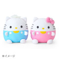 Japan Sanrio Original Pair Mini Cushion - Hello Kitty & Hello Mimmy - 3