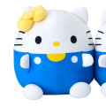 Japan Sanrio Original Pair Mini Cushion - Hello Kitty & Hello Mimmy - 4