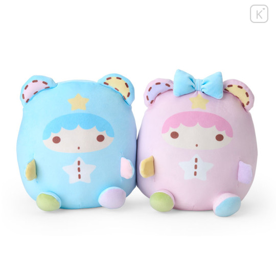 Japan Sanrio Original Pair Mini Cushion - Little Twin Stars - 1