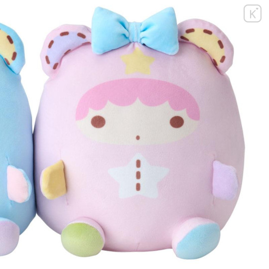 Japan Sanrio Original Pair Mini Cushion - Little Twin Stars - 5