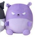 Japan Sanrio Original Pair Mini Cushion - Kuromi - 5