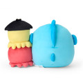 Japan Sanrio Original Pair Mini Cushion - Hangyodon - 2