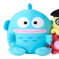 Japan Sanrio Original Pair Mini Cushion - Hangyodon - 4