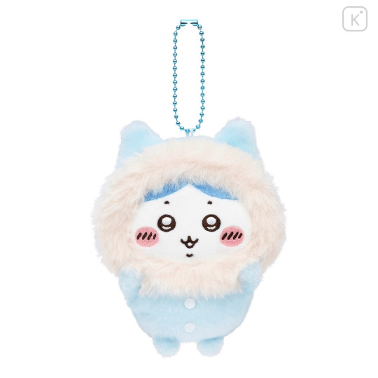 Japan Chiikawa Mascot Holder - Hachiware : Fluffy Pajama - 1