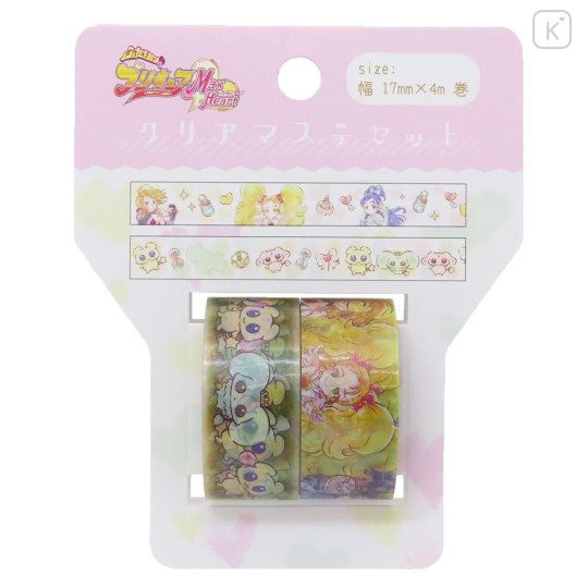 Japan Futari wa Pretty Cure Clear Masking Tape Set - Max Heart - 1