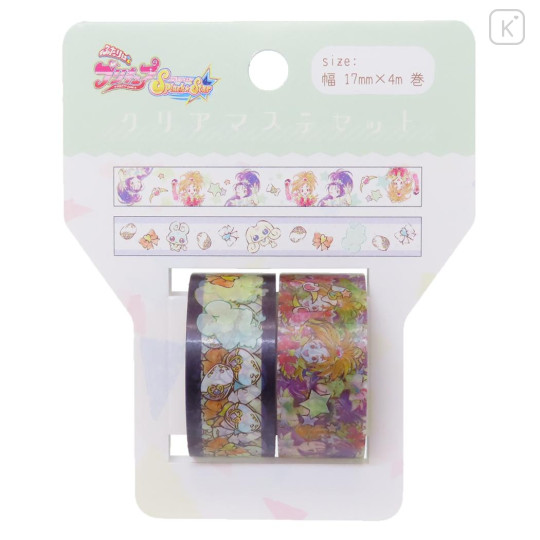 Japan Futari wa Pretty Cure Clear Masking Tape Set - Splash Star - 1