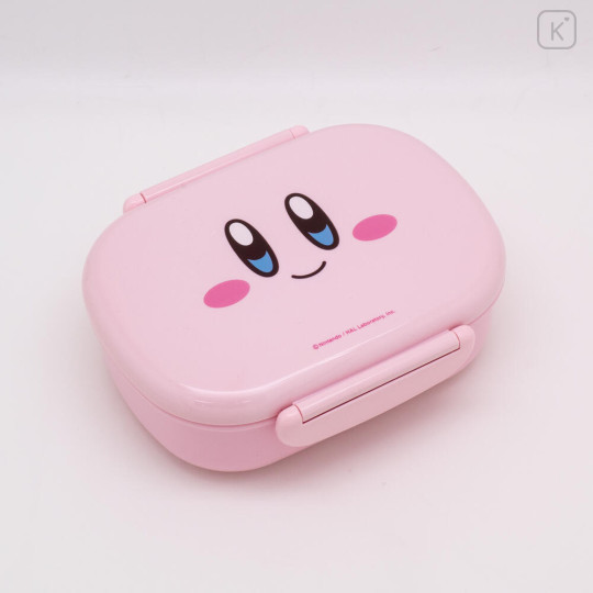 Japan Kirby Bento Lunch Box 360ml - Kirby : Smiley Face Pink - 1