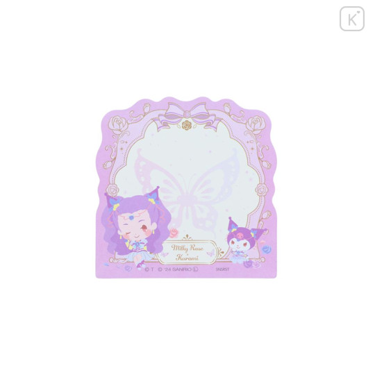 Japan Sanrio × Yes! PreCure 5 GoGo! Sticky Note - Kuromi & Milky Rose Mimino Kurumi - 3