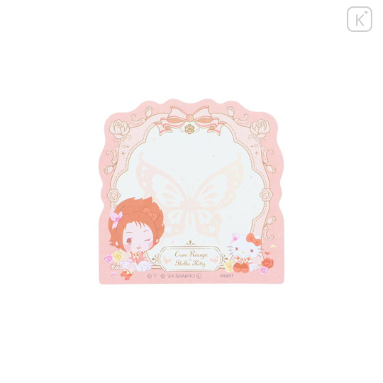 Japan Sanrio × Yes! PreCure 5 GoGo! Sticky Note - Hello Kitty & Cure Rouge Natsuki Rin - 3