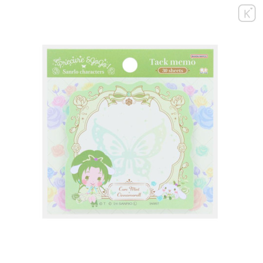 Japan Sanrio × Yes! PreCure 5 GoGo! Sticky Note - Cinnamoroll & Cure Mint Akimoto Komachi - 1