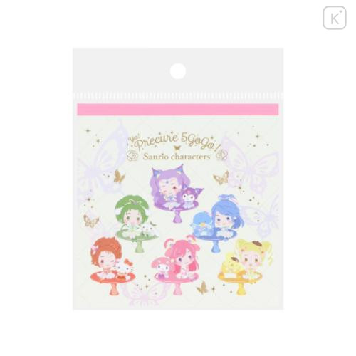 Japan Sanrio × Yes! PreCure 5 GoGo! Square Memo Pad - Characters - 5