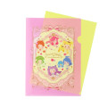 Japan Sanrio × Yes! PreCure 5 GoGo! A4 Clear File Folder - Characters Pink - 3