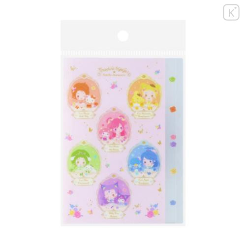 Japan Sanrio × Yes! PreCure 5 GoGo! 5 Pockets A4 Index File Holder - Characters Pink - 4