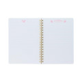 Japan Sanrio × Yes! PreCure 5 GoGo! B6 Ring Notebook - Characters Beige - 3