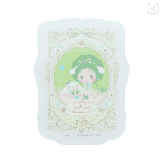 Japan Sanrio × Yes! PreCure 5 GoGo! Vinyl Sticker - Cinnamoroll & Cure Mint Akimoto Komachi - 2