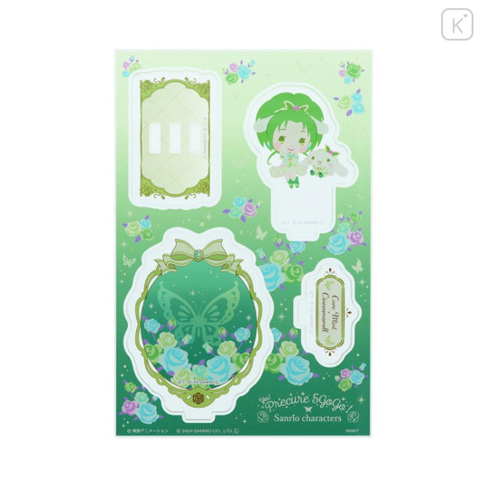 Japan Sanrio × Yes! PreCure 5 GoGo! Acrylic Stand - Cinnamoroll & Cure Mint Akimoto Komachi - 1