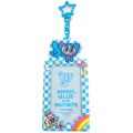 Japan Angel Blue Pass Case Card Holder - Blue Plaid Rainbow - 1