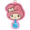 Japan Sanrio × Fujiya Chocolate Sagara Embroidered Keychain - My Melody - 3