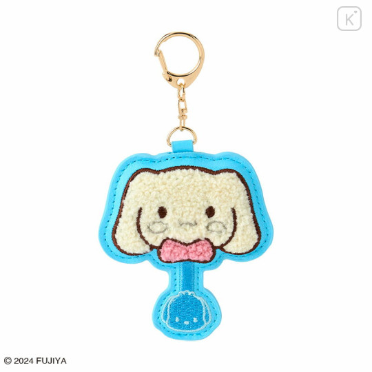 Japan Sanrio × Fujiya Chocolate Sagara Embroidered Keychain - Cinnamoroll - 1