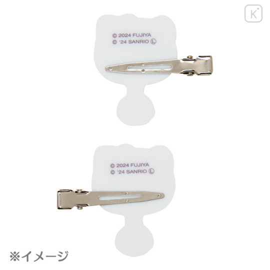 Japan Sanrio Fujiya Chocolate Hair Clip - Pompompurin - 3