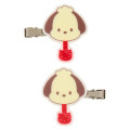 Japan Sanrio Fujiya Chocolate Hair Clip - Pochacco - 2