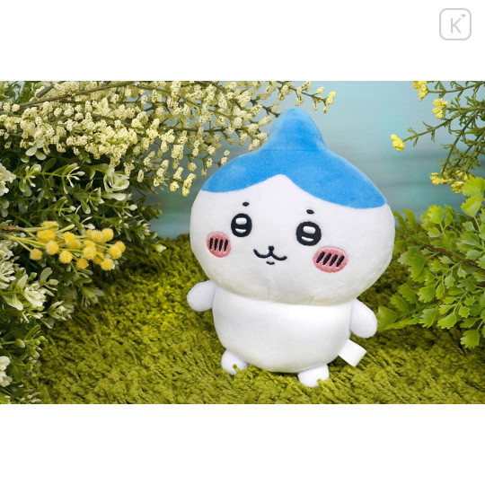 Japan Chiikawa Chubby Potetama Plush Toy - Hachiware Tsun - 2