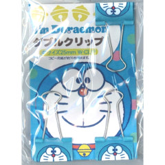 Japan Doraemon Binder Clip Set - Doraemon : Smile