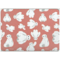 Japan Disney Mouse Pad - Baymax : Orange Red - 1