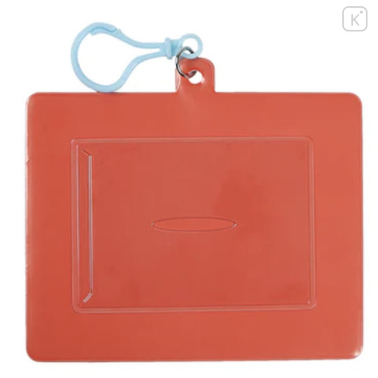 Japan Disney Pass Case Card Holder - Baymax : You Have Been Good Orange Red - 2