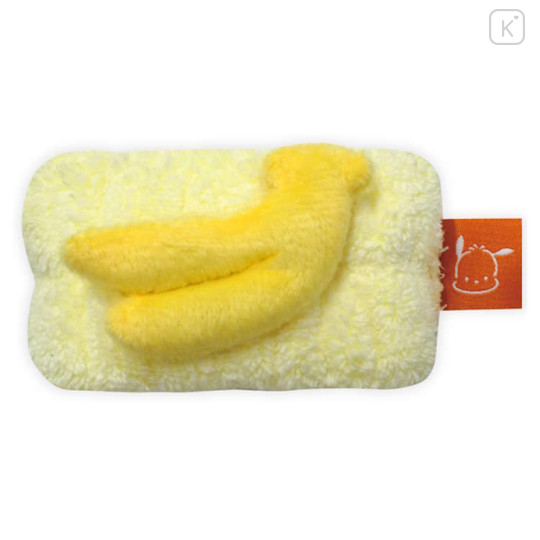 Japan Sanrio Water Absorbent Wristband 2pcs Set - Pochacco : Banana - 1