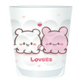 Japan Loveez Clear Tumbler - White Hug - 1
