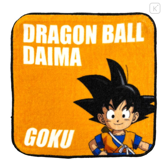 Japan Dragon Ball Mini Towel Handkerchief - Goku Orange - 1
