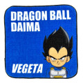 Japan Dragon Ball Mini Towel Handkerchief - Vegeta Blue - 1