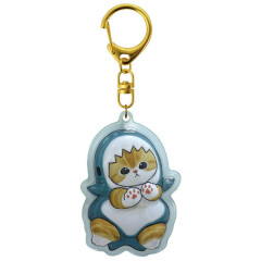 Japan Mofusand 3D Keychain - Cat Shark Nyan Please