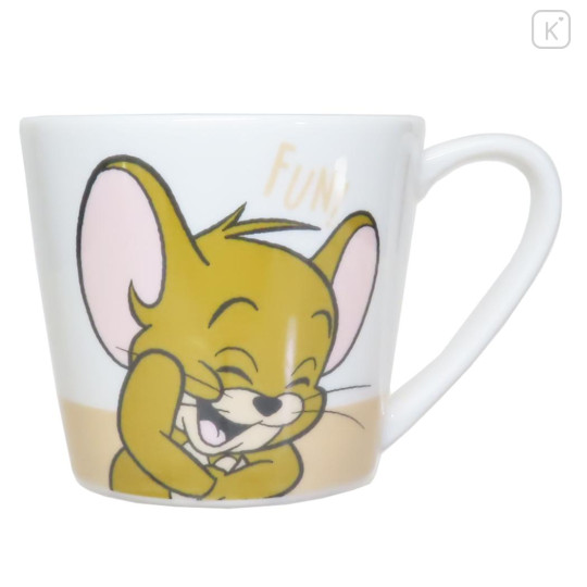 Japan Tom and Jerry Mug - Jerry Fun Chasing Tuffy - 1