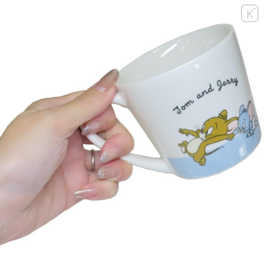 Japan Tom and Jerry Mug - Tom Fun Sneaking Jerry Tuffy - 2