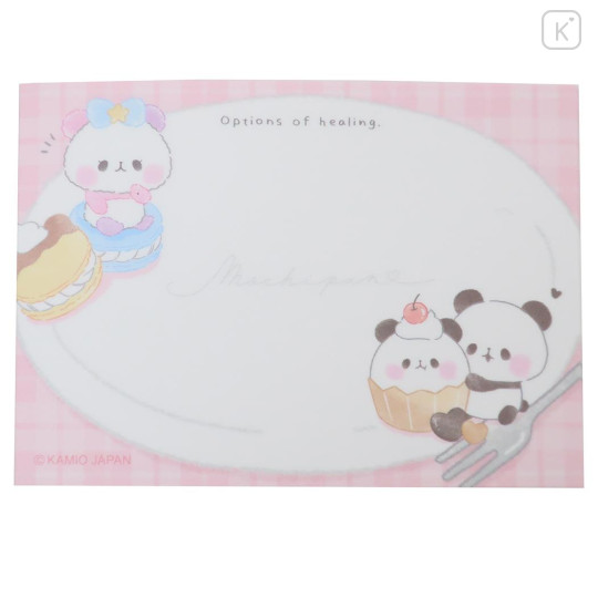 Japan Mochimochi Panda Mini Notepad - Pancake & Dessert - 3