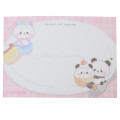 Japan Mochimochi Panda Mini Notepad - Pancake & Dessert - 3