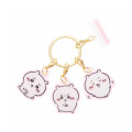 Japan Chiikawa Triple Acrylic Charm Keychain - Chiikawa : Tokyo Souvenirs - 1