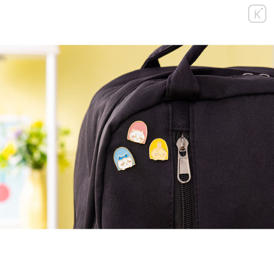 Japan Chiikawa Tiny Pin Badge - Usagi : Tokyo Souvenirs - 4