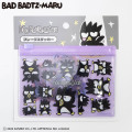 Japan Sanrio Flake Sticker with Slider Case - Badtz-maru - 2
